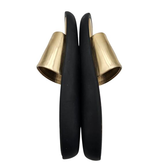 Louis Vuitton Sunbath Slide Sandal Flat Gold Brown Monogram Canvas Size 38 US 8 - Picture 5 of 12